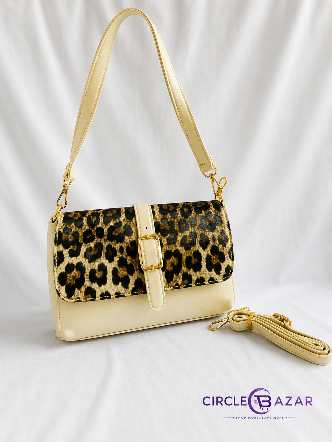 Premium Women's Double Shoulder Strap & Crossbody Fashion Bag